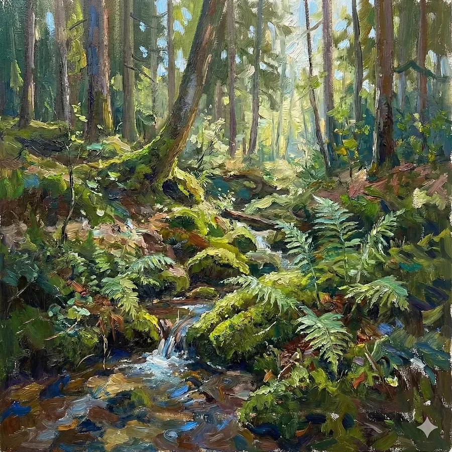 Immagine di Studio della Natura I di Alexa, medium: Painting, serie: Natural Wonders, prezzo: $1944